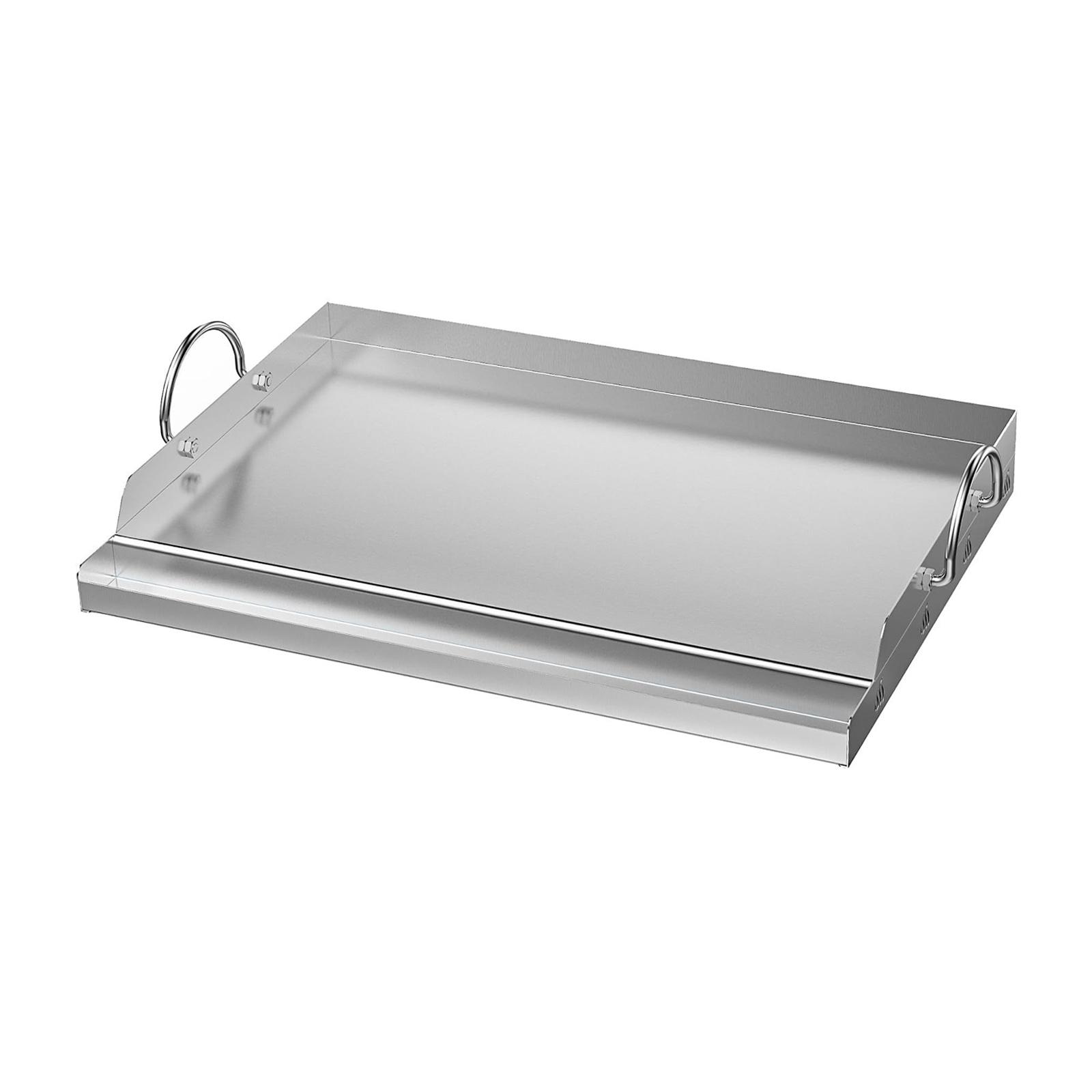 Camping Cooking Set Large - Nonstick Stainless Steel Large Cooking Griddle