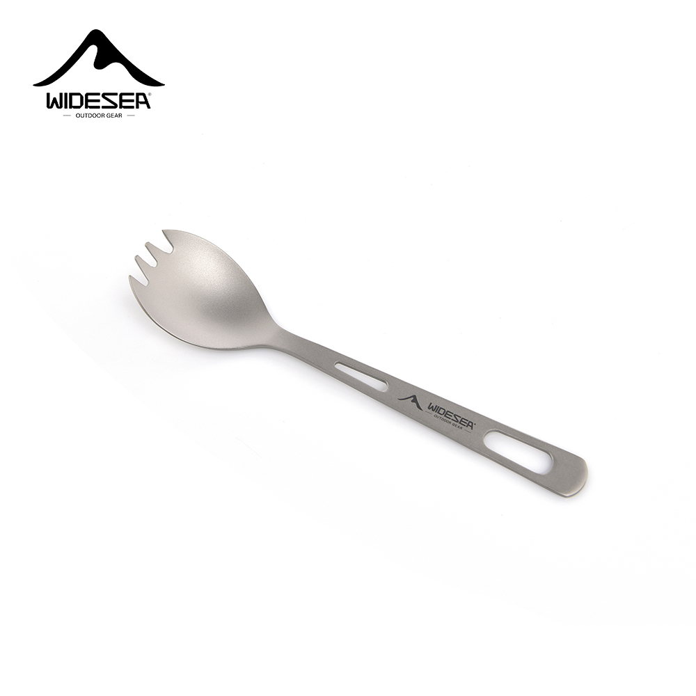 Camping Cooking Kit - Widesea Camping Cooking Set Spork Titanium