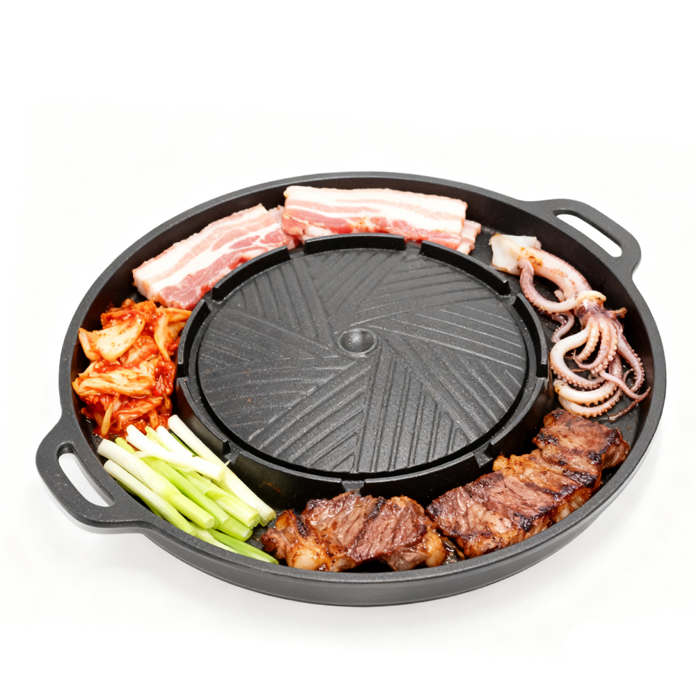 Camping Cooking Bowl - KOSUN Korean BBQ Grill Pan 2