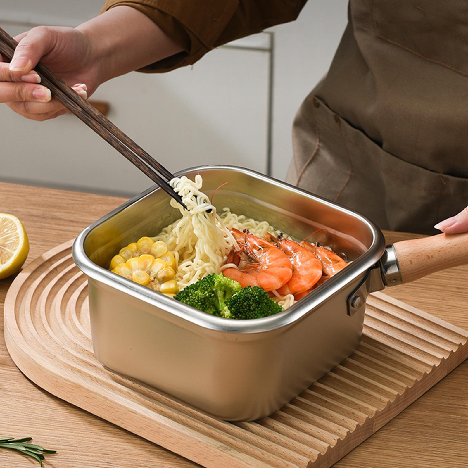 Camping Cooking Set Large - Deep Fryer Pan Set Square Camping
