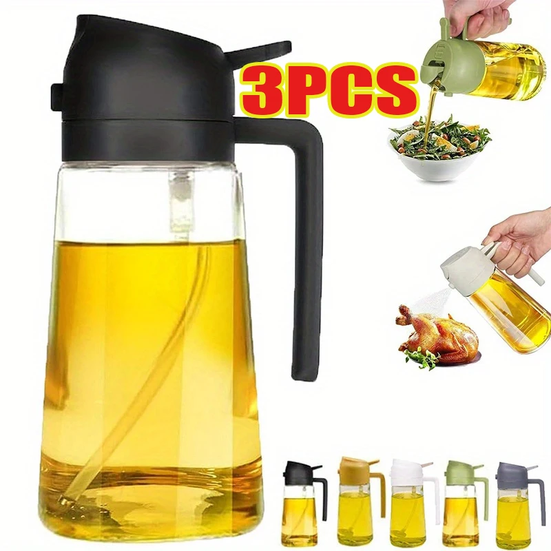 Camping Cooking Kit - Oil Spray 2-in-1 Plastic Household Kitchen