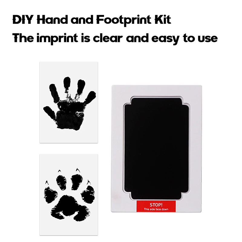 Camping Cooking Kit - Non Toxic Baby Hand Footprint Ink