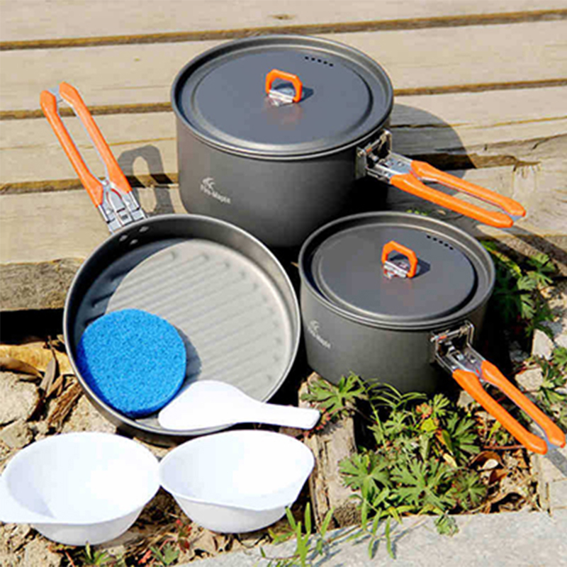 Camping Cooking Set Large - Fire Maple Cooking Set Pot Frying