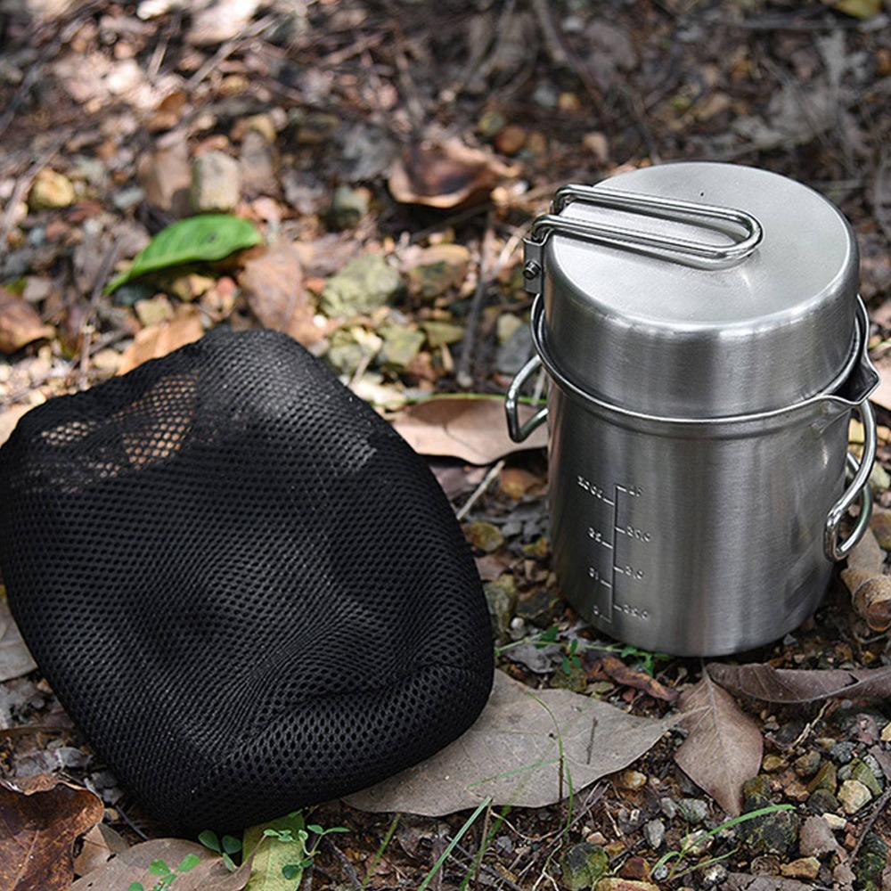 Stainless Steel Camping Cookwa - огляд і ціна Camping Cooking Mesh