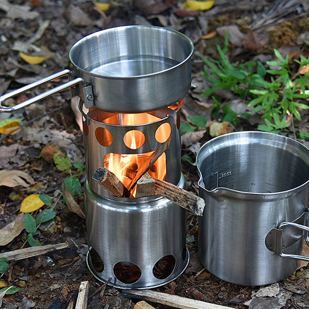 Stainless Steel Camping Cookwa - огляд і ціна Camping Cooking Mesh