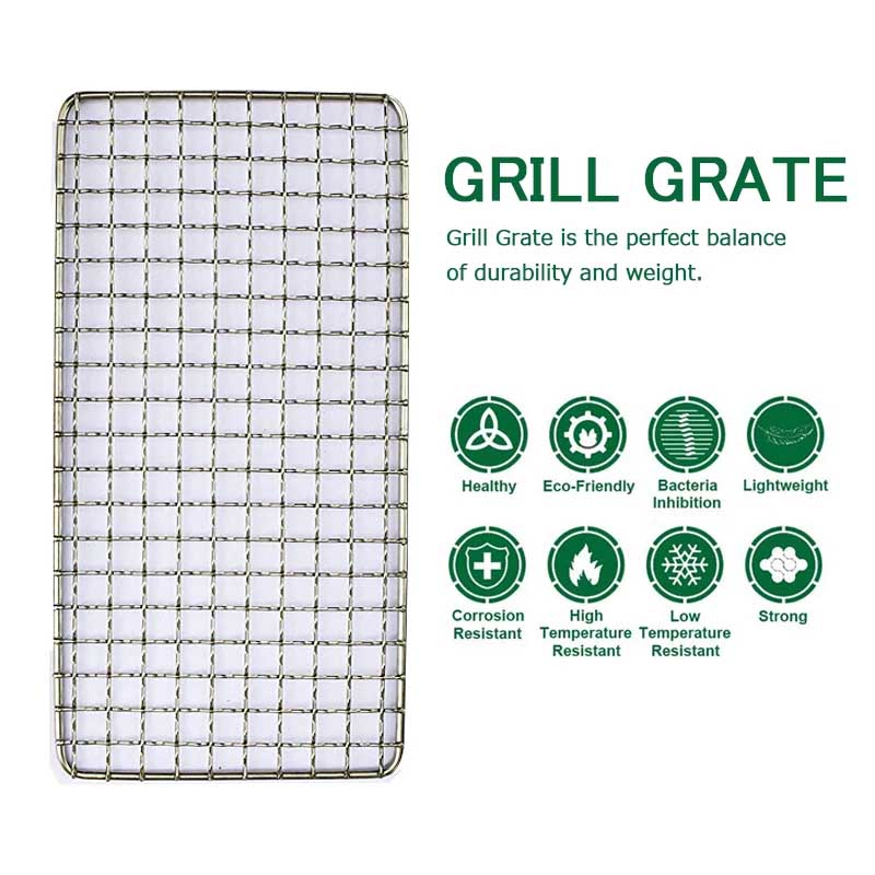 YOMEEI 2Pcs Stainless Steel BB - огляд і ціна Camping Cooking Mesh