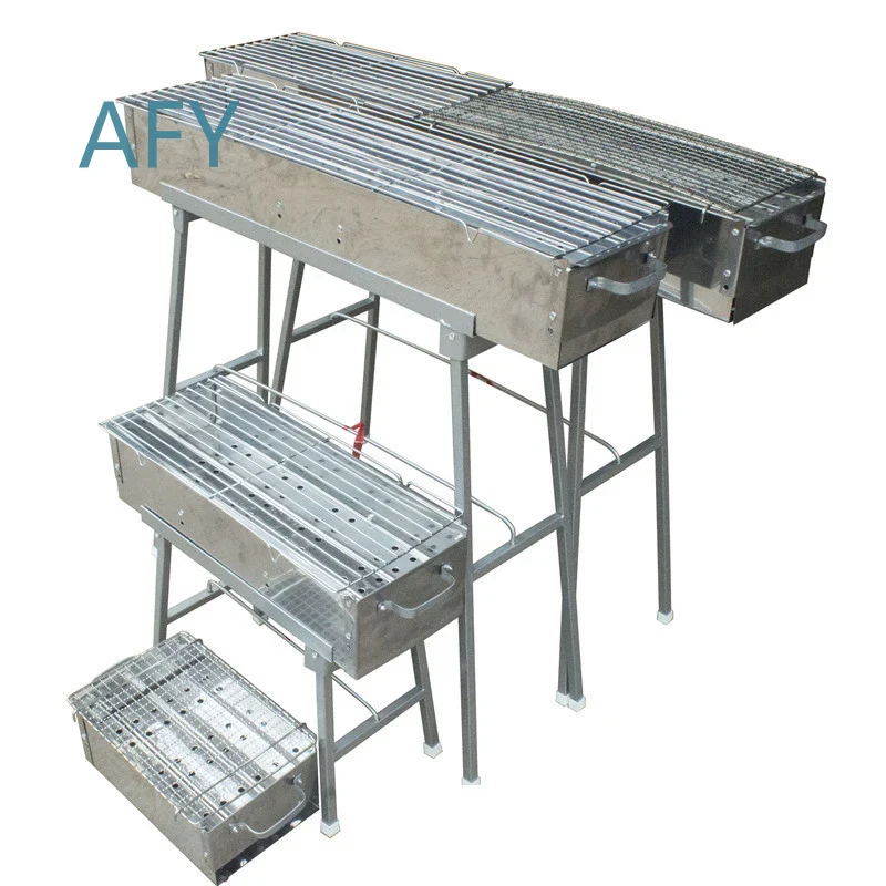 Portable Folding Charcoal BBQ  - огляд і ціна Camping Cooking Set Compact