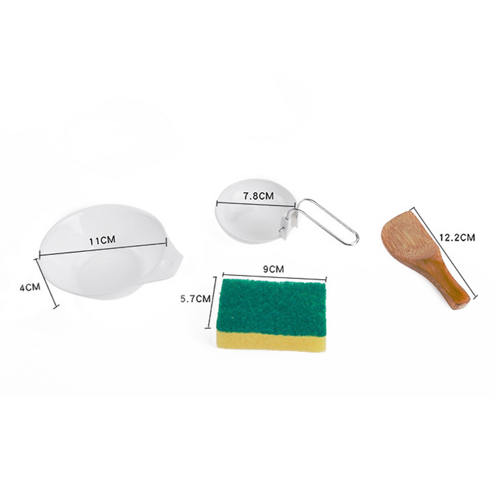 7Pcs Compact Camping Tableware - огляд і ціна Camping Cooking Set Compact
