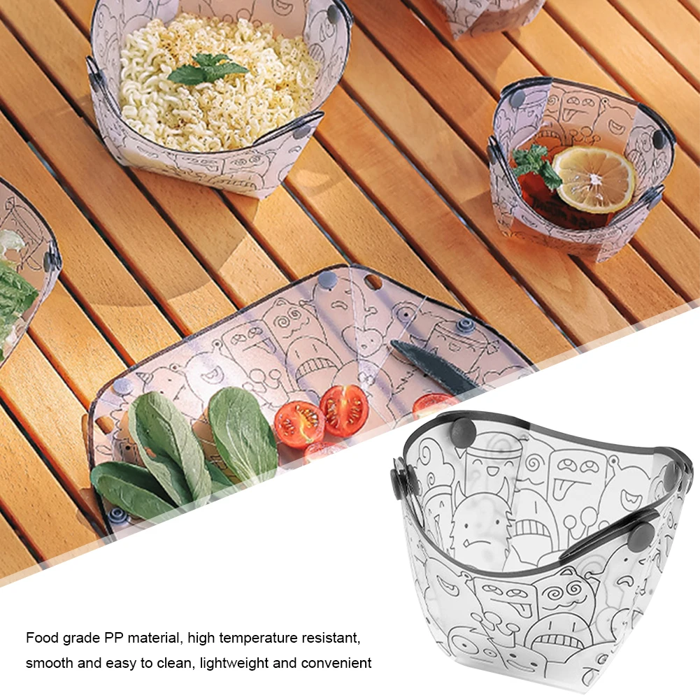 PP Foldable Dinnerware Portabl - огляд і ціна Camping Cooking Bowl