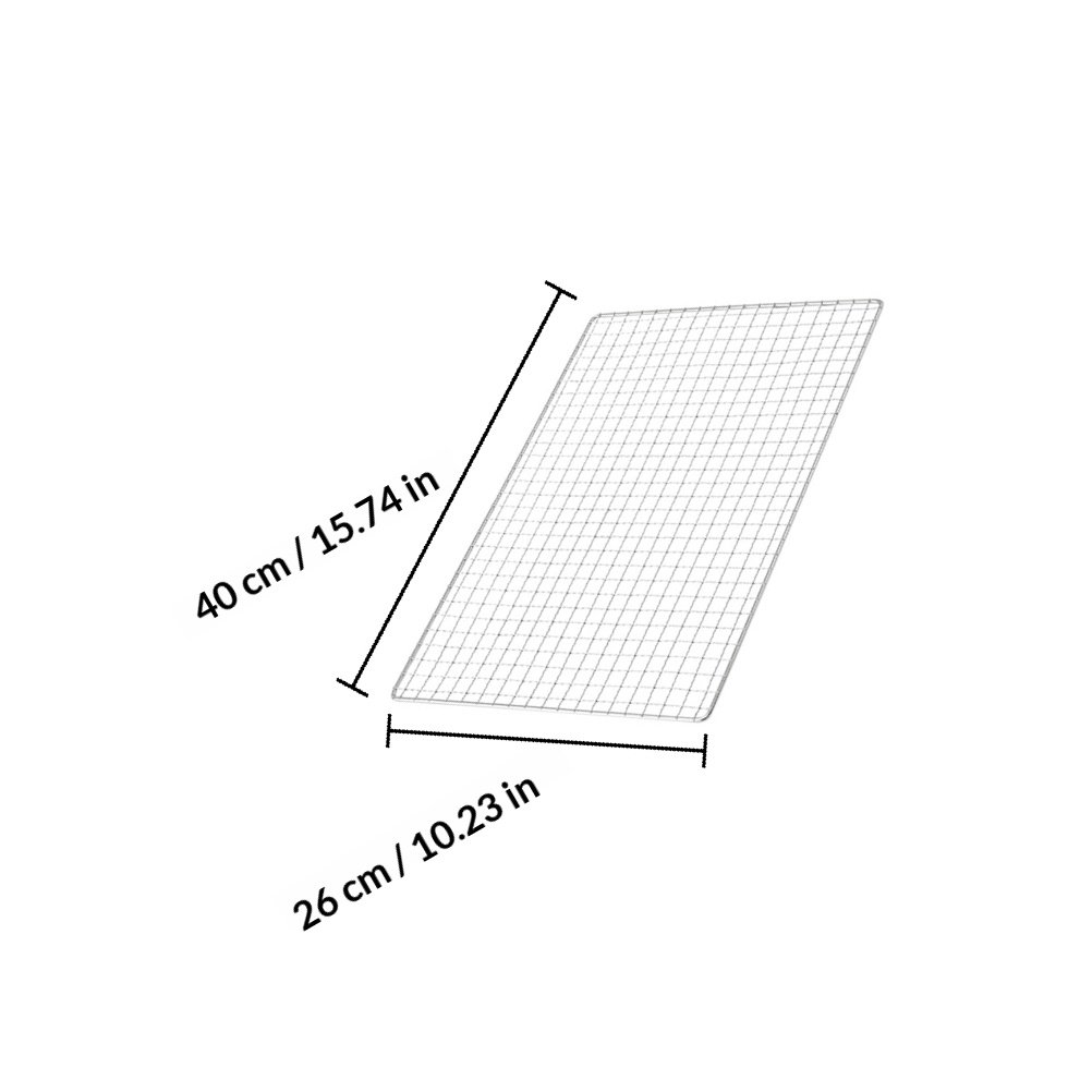2Pcs Stainless Steel Barbecue  - огляд і ціна Camping Cooking Mesh