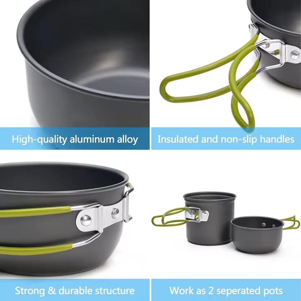 Ultralight Camping Cookware Me - огляд і ціна Camping Cooking Kit