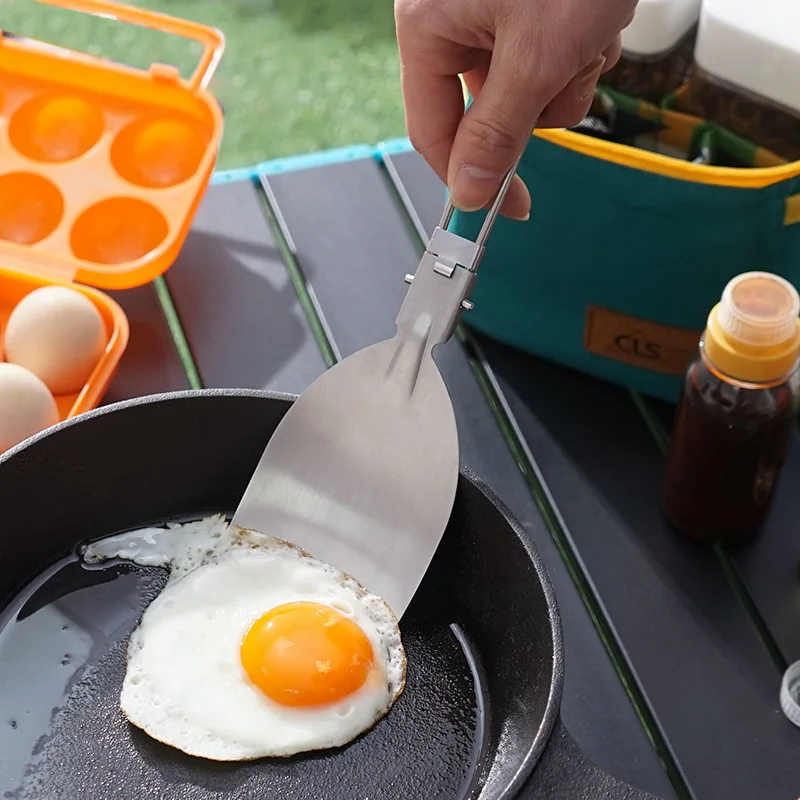 Folding Camping Spatula Stainl - огляд і ціна Camping Cooking Set Jetboil