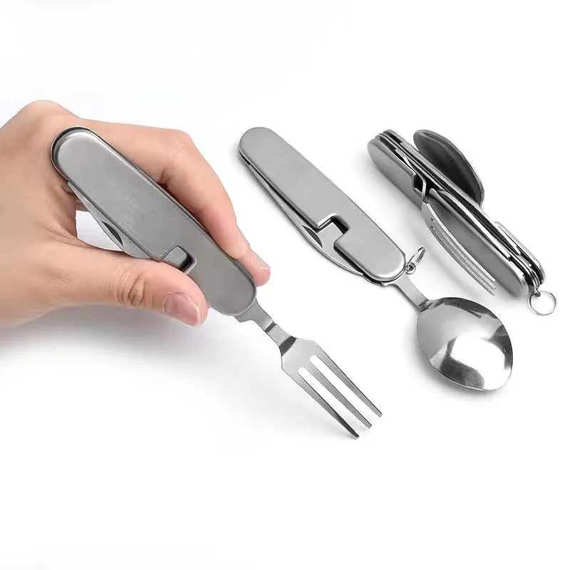 Camping Tableware Set Stainles - огляд і ціна Camping Cooking Kit