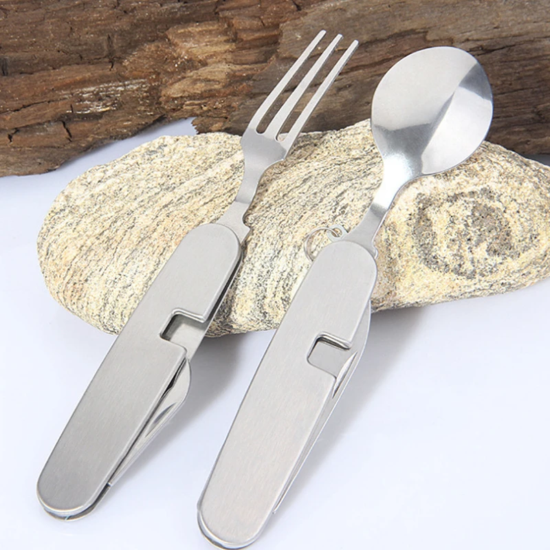 Camping Tableware Set Stainles - огляд і ціна Camping Cooking Kit