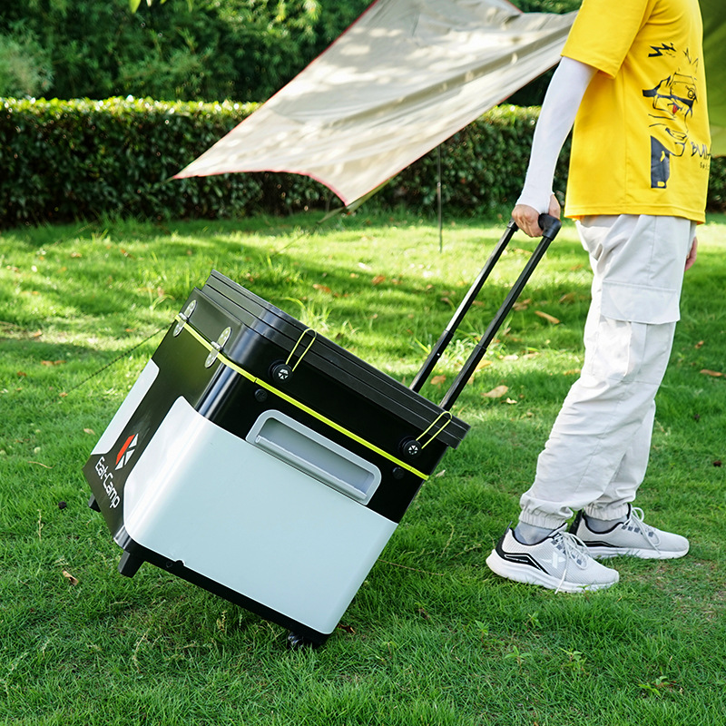 Portable Mobile Camping Kitche - огляд і ціна Camping Cooking Table With Storage