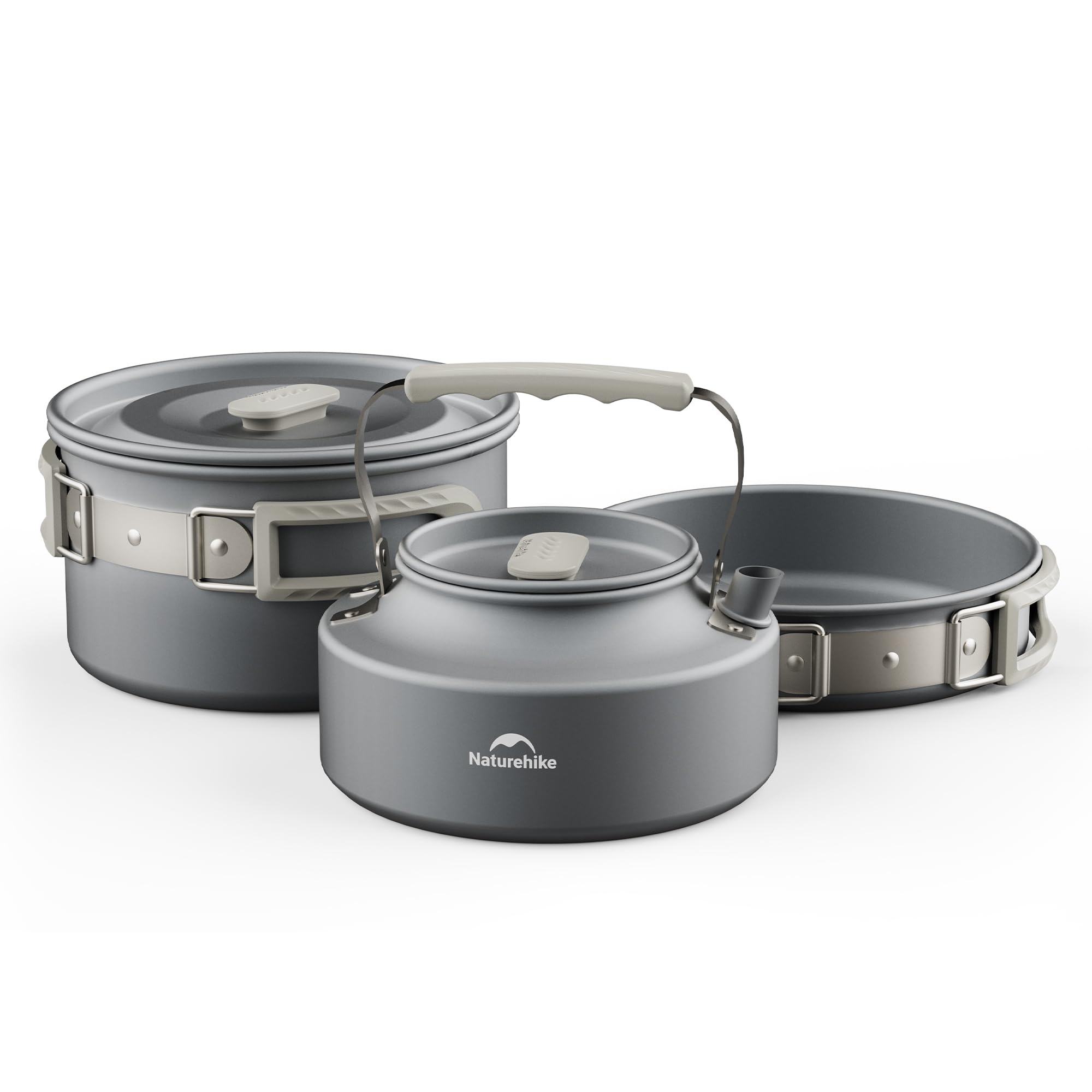 Naturehike Camping Soup Pot Co - огляд і ціна Camping Cooking Set Large