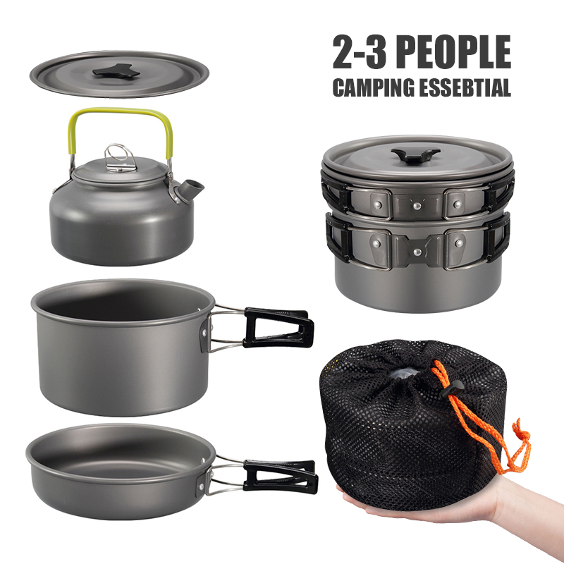 WESTTUNE Camping Cookware Kit  - огляд і ціна Camping Cooking Set Large