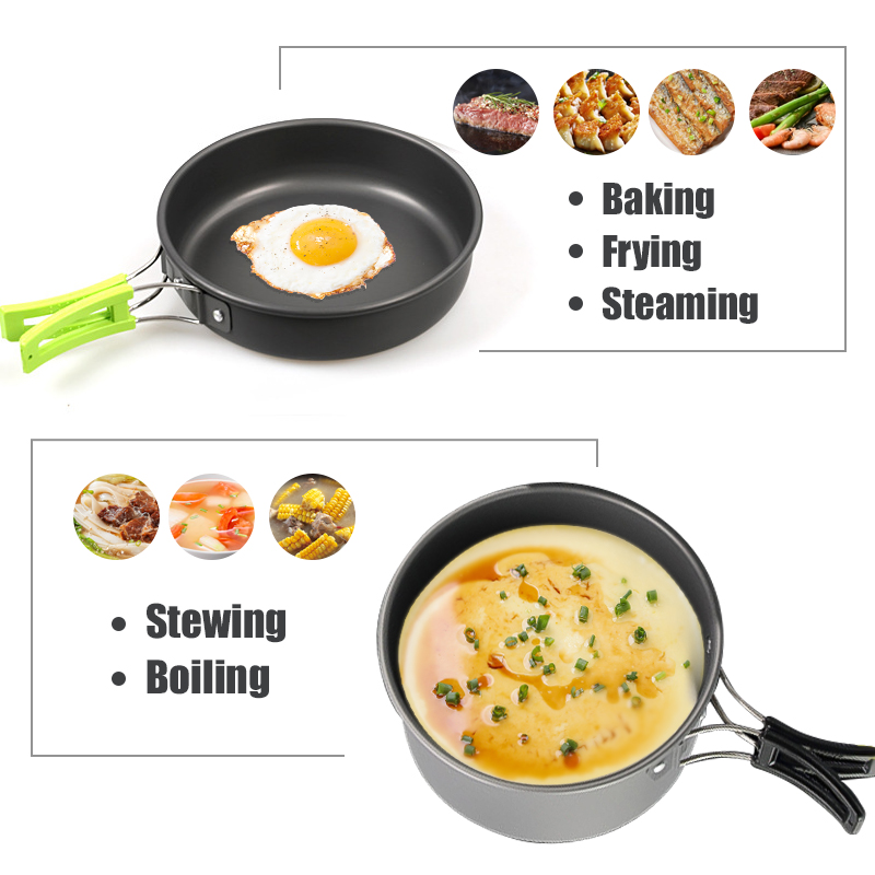 WESTTUNE Camping Cookware Kit  - огляд і ціна Camping Cooking Set Large