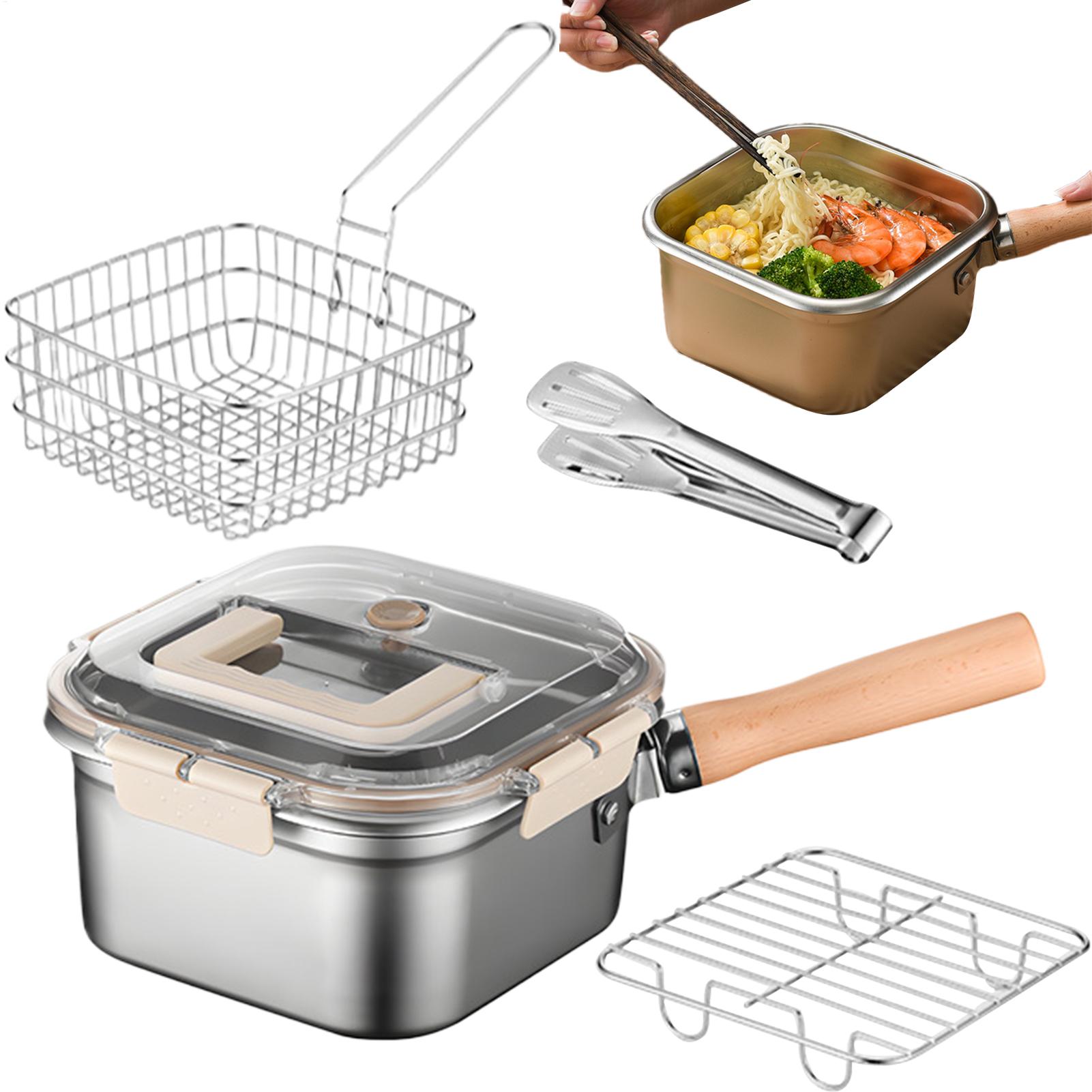 Deep Fryer Pan Set Square Camp - огляд і ціна Camping Cooking Set Large