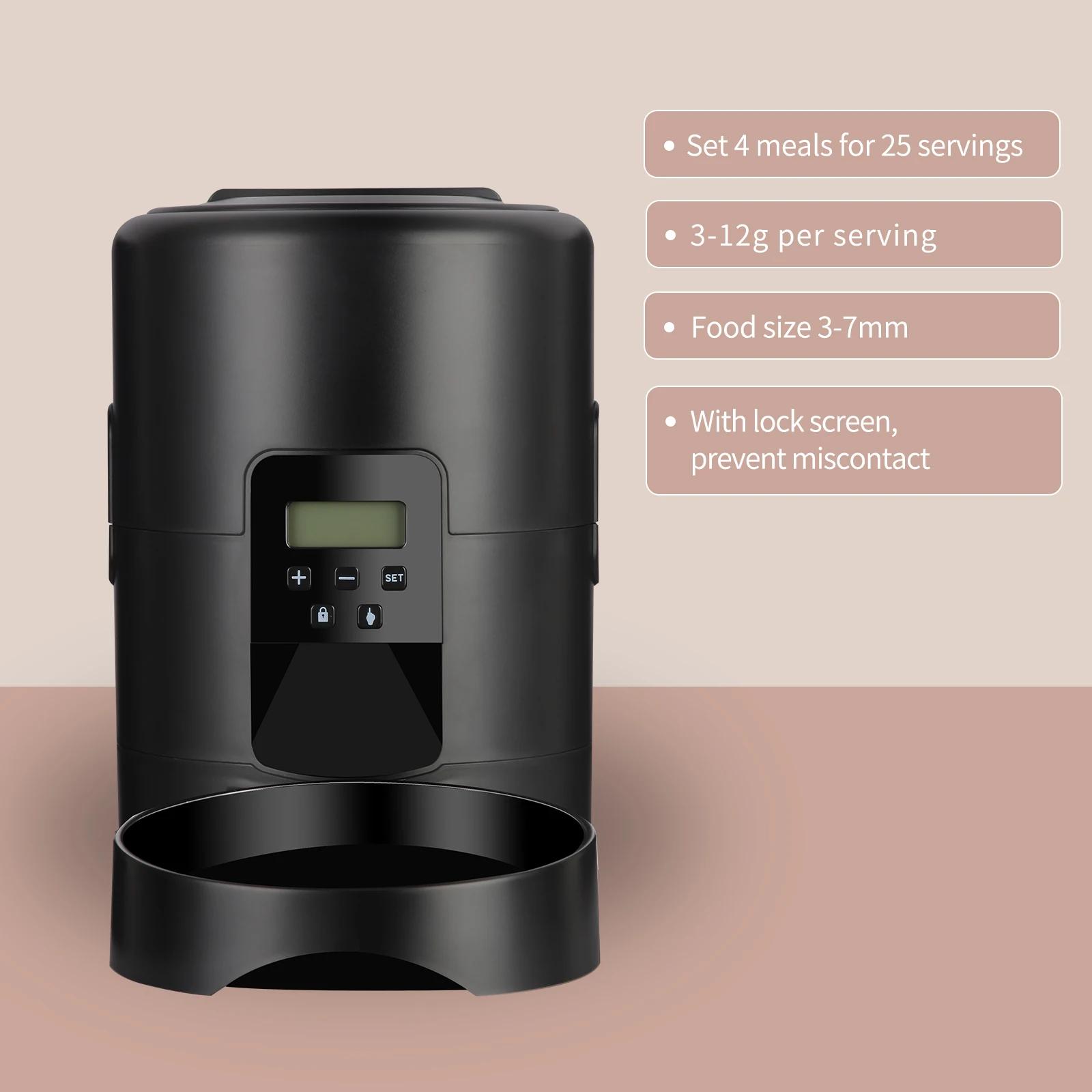 2L APP Control Automatic Pet F - огляд і ціна Camping Cooking Bowl