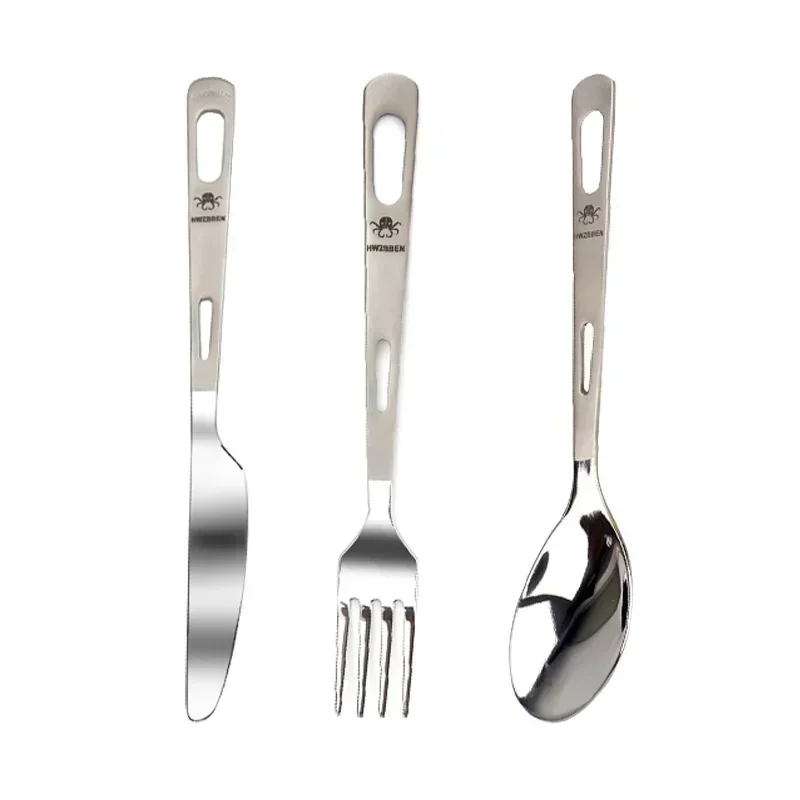 HWZBBEN Titanium Fork Spoon Kn - огляд і ціна Camping Cooking Kit