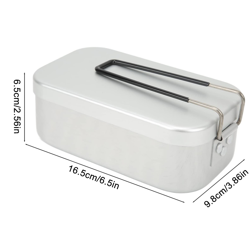 800ML Aluminum Lunch Boxes Out - огляд і ціна Camping Cooking Kit