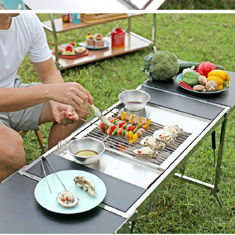 SmiloDon IGT BBQ Stove 1 Unit  - огляд і ціна Camping Cooking Table