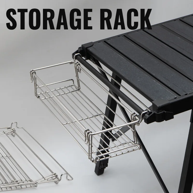 Aluminum IGT Table Side Storag - огляд і ціна Camping Cooking Table With Storage