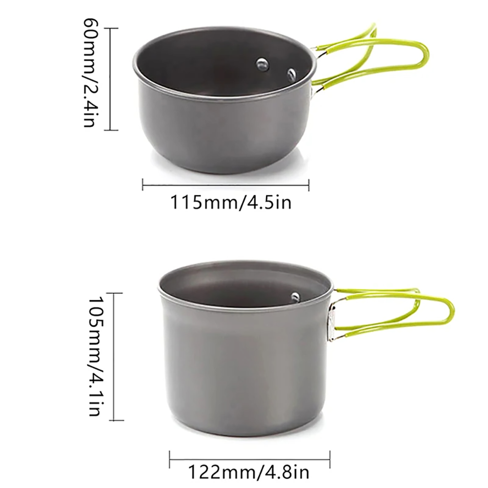 Outdoor cookware camping cookw - огляд і ціна Camping Cooking Materials