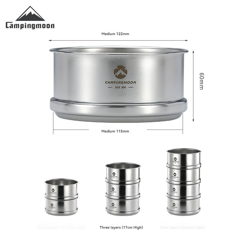 CAMPINGMOON Outdoor Camping Pi - огляд і ціна Camping Cooking Bowl