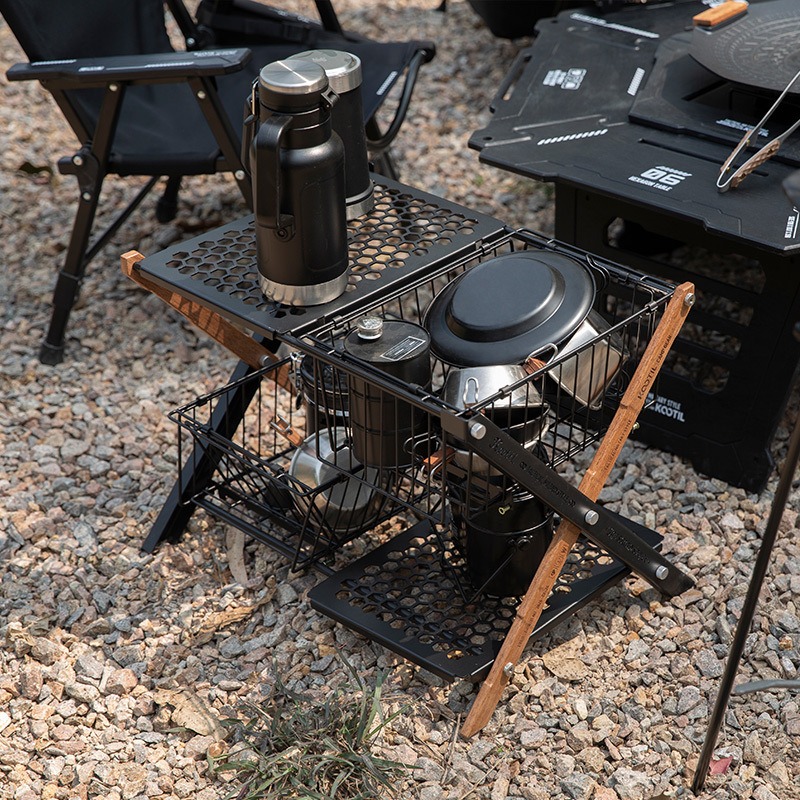Portable Folding Camping Table - огляд і ціна Camping Cooking Table With Storage