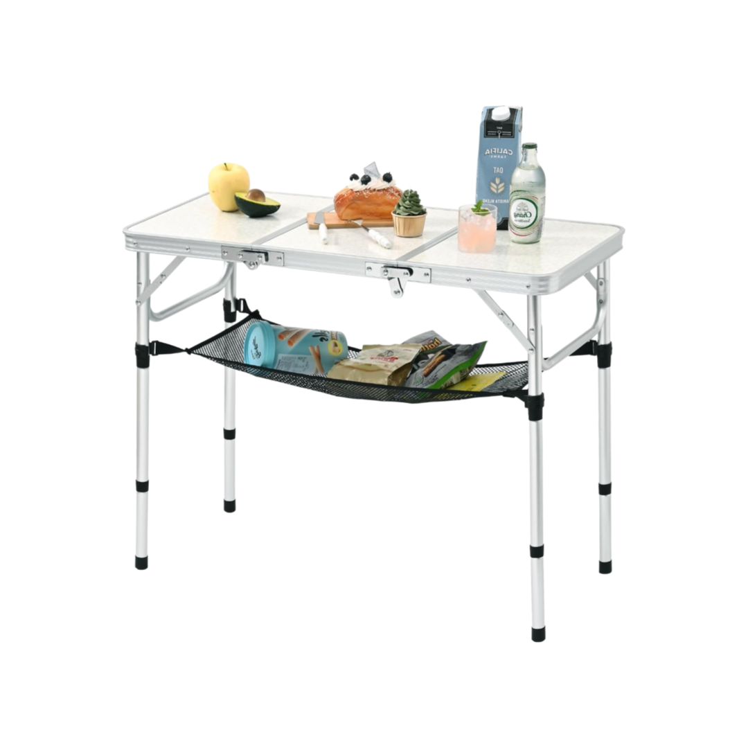 Folding Camping Table With Sto - огляд і ціна Camping Cooking Table With Storage