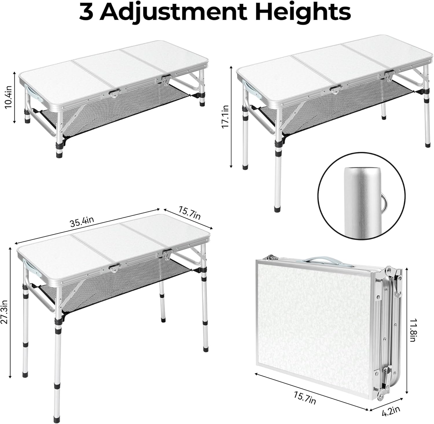 Folding Camping Table With Sto - огляд і ціна Camping Cooking Table With Storage