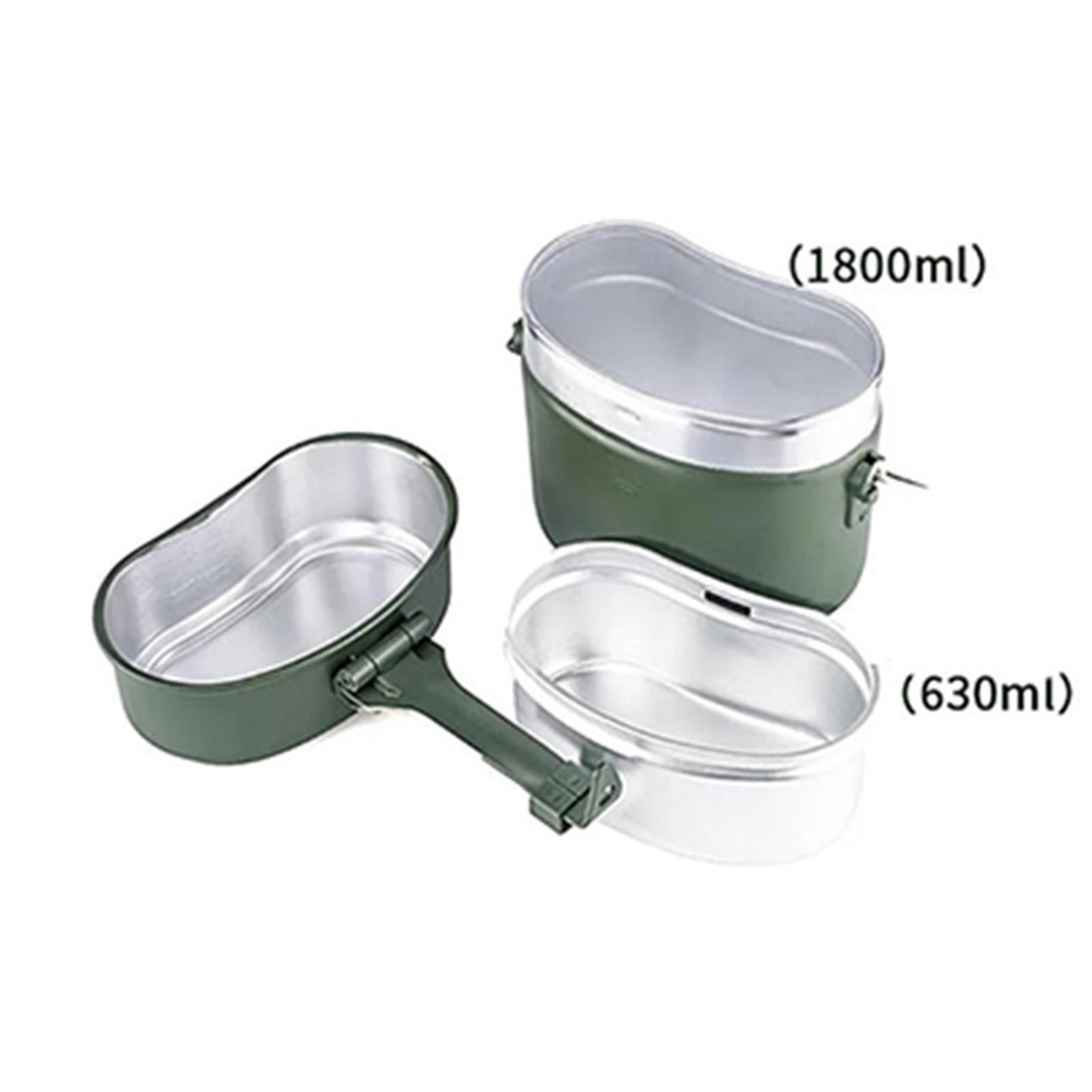 3 Pcs Aluminum Lunch Box Set 6 - огляд і ціна Camping Cooking Set Compact