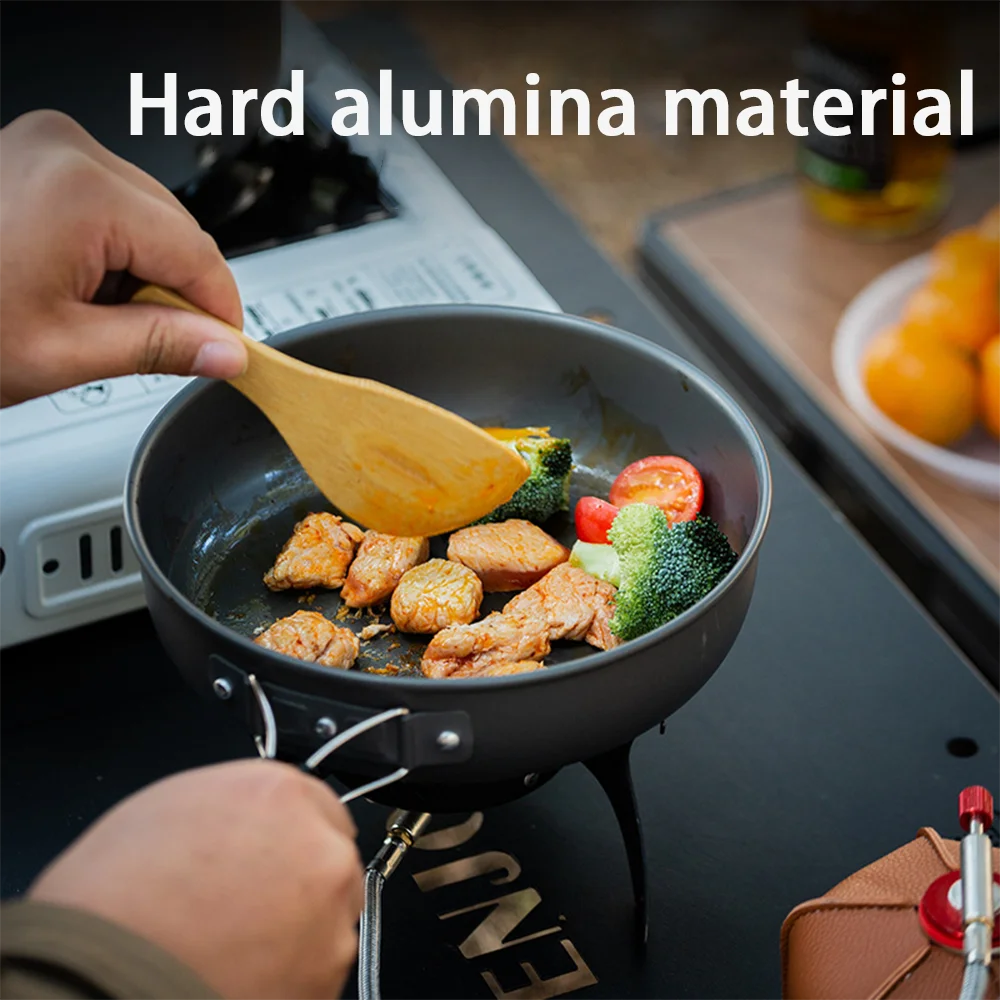 Large Capacity Non-Stick Campi - огляд і ціна Camping Cooking Set Large