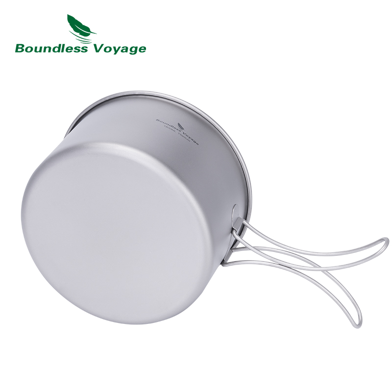 Boundless Voyage Titanium Pot  - огляд і ціна Camping Cooking Set Compact