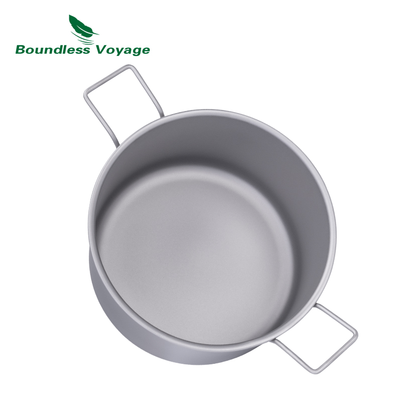 Boundless Voyage Titanium Pot  - огляд і ціна Camping Cooking Set Compact