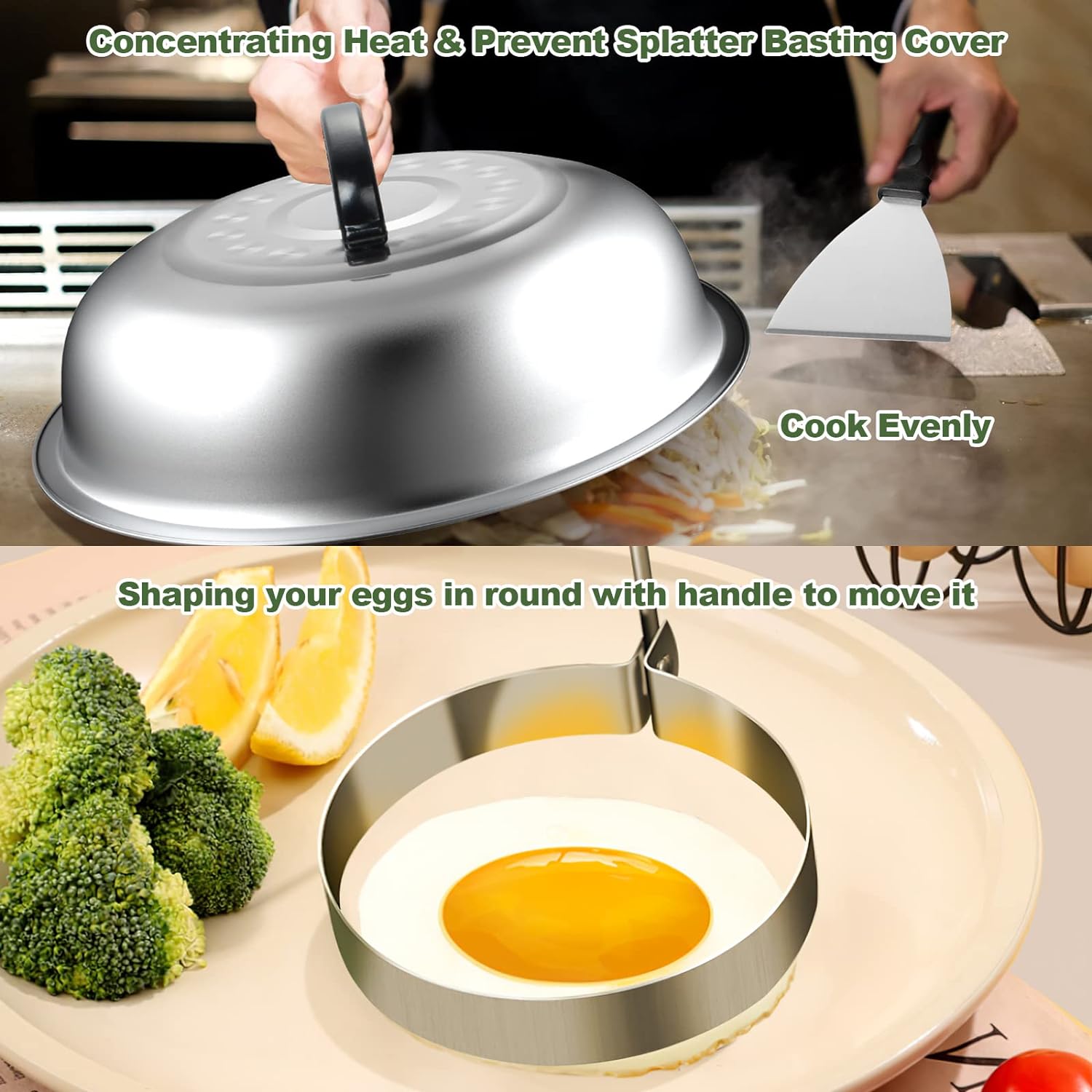 33Pcs Flat Top Griddle Accesso - огляд і ціна Camping Cooking Set Large