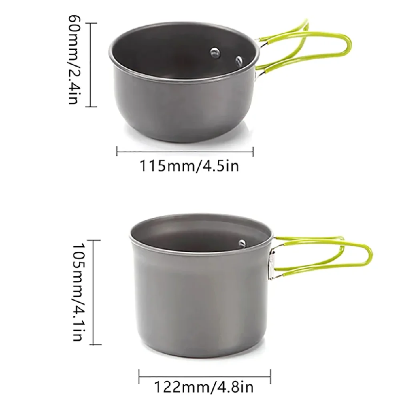 Outdoor cookware camping cookw - огляд і ціна Camping Cooking Materials