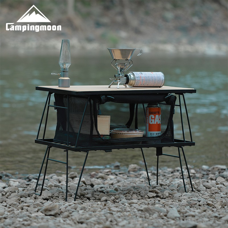 CAMPINGMOON T-230 Portable Mul - огляд і ціна Camping Cooking Table