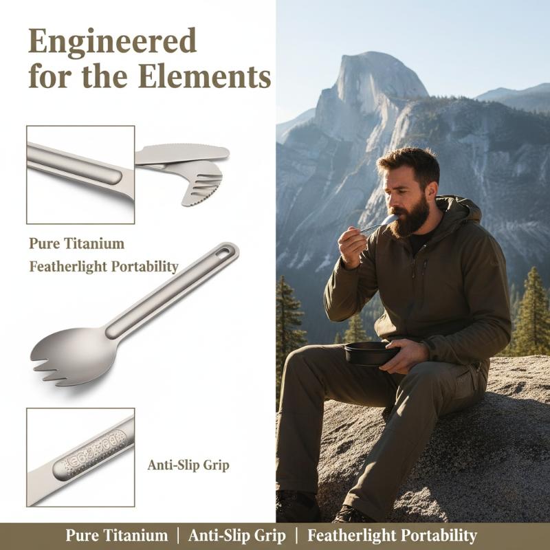 Portable Titanium Long Handle  - огляд і ціна Camping Cooking Trangia