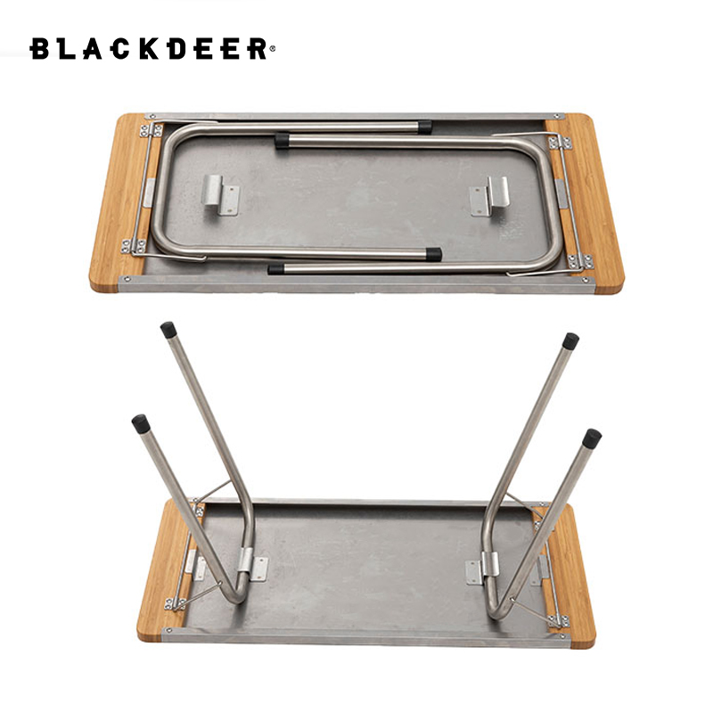 Bamboo Stainless Steel Folding - огляд і ціна Camping Cooking Table