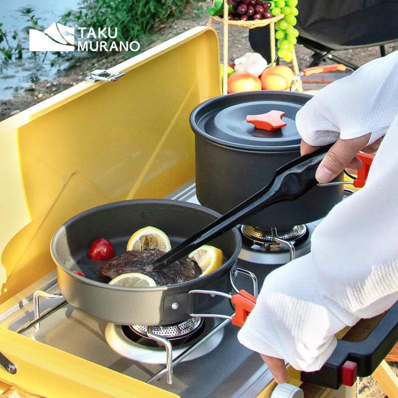 Camping Cookware Set Outdoor C - огляд і ціна Camping Cooking Kit