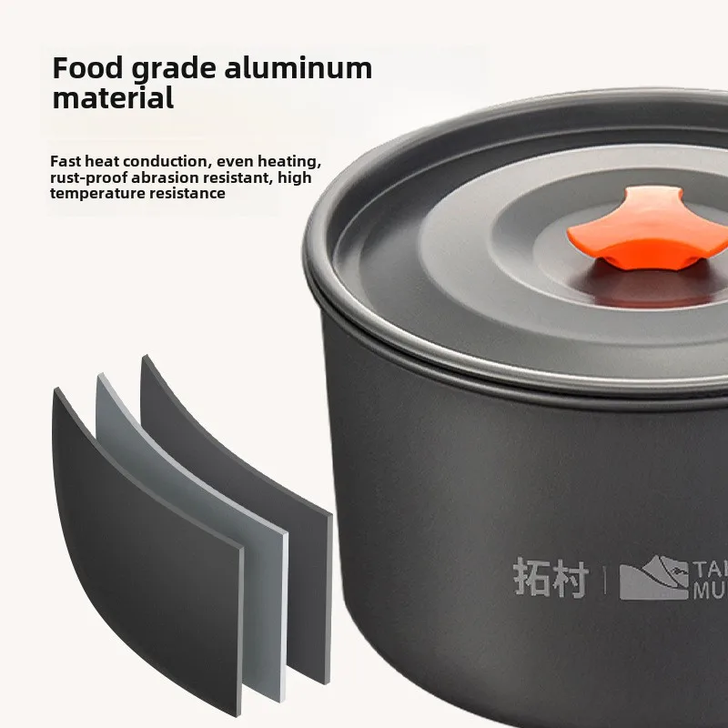 Camping Cookware Set Outdoor C - огляд і ціна Camping Cooking Kit