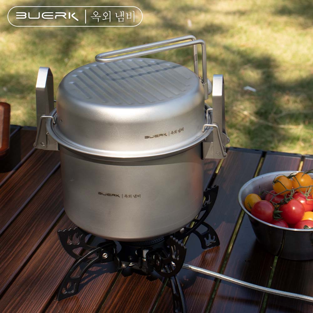 BUERK Camping Cooking Pot Mult - огляд і ціна Camping Cooking Set Large