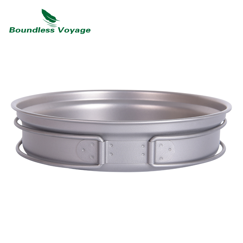Boundless Voyage Titanium Pot  - огляд і ціна Camping Cooking Set Large