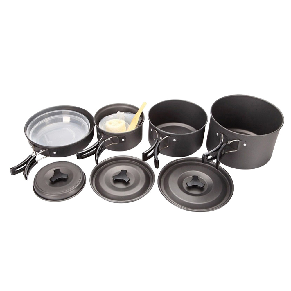 1Set Compact Camping Cookware  - огляд і ціна Camping Cooking Set Compact