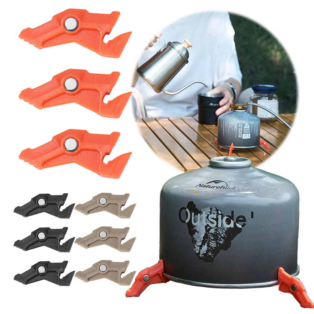 Magnetic Tripod Gas Tank Brack - огляд і ціна Camping Cooking Canister