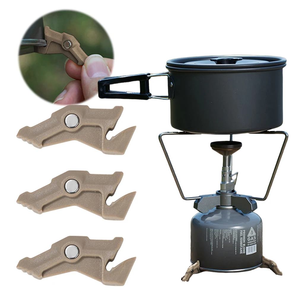 Magnetic Tripod Gas Tank Brack - огляд і ціна Camping Cooking Canister