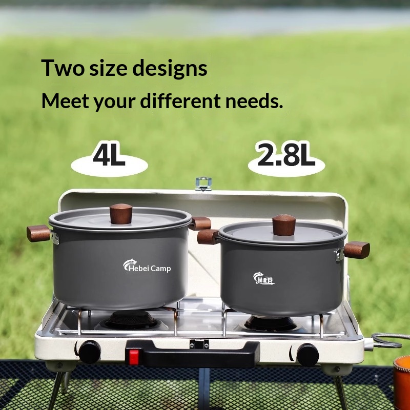 4L Large Capacity Ultra-light  - огляд і ціна Camping Cooking Set Large